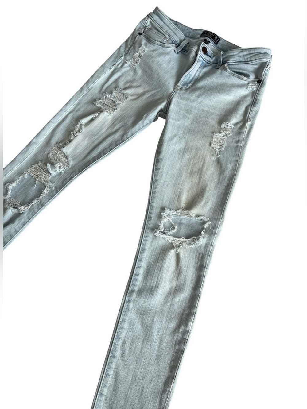 Abercrombie and Fitch Harper Skinny Distressed Jeans Women’s Size 2